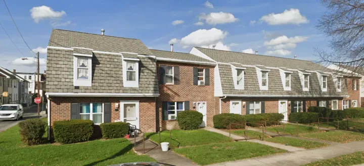 Lebanon County Housing Authority Weidman Street Units with replaced Shingle Roofs