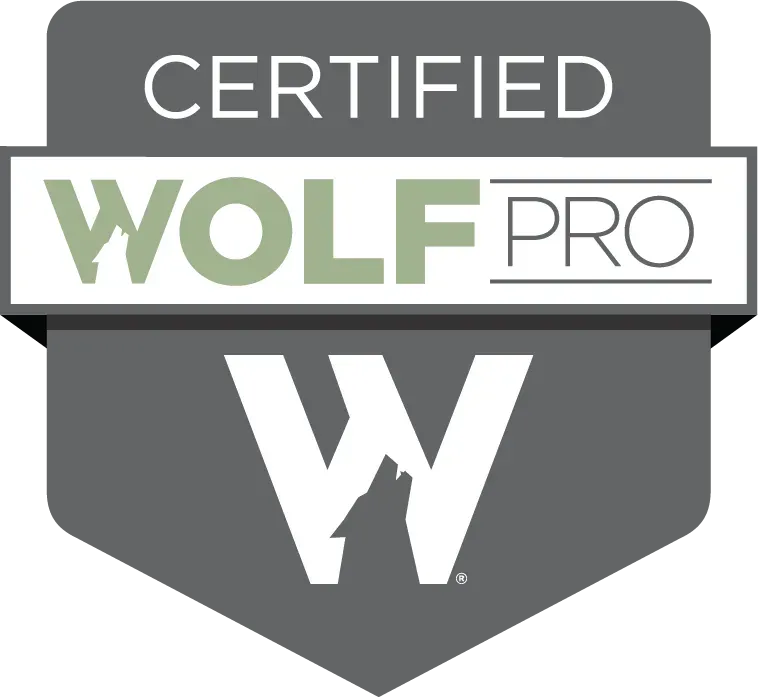 Rob's General Contracting is a Certified Wolf PRO