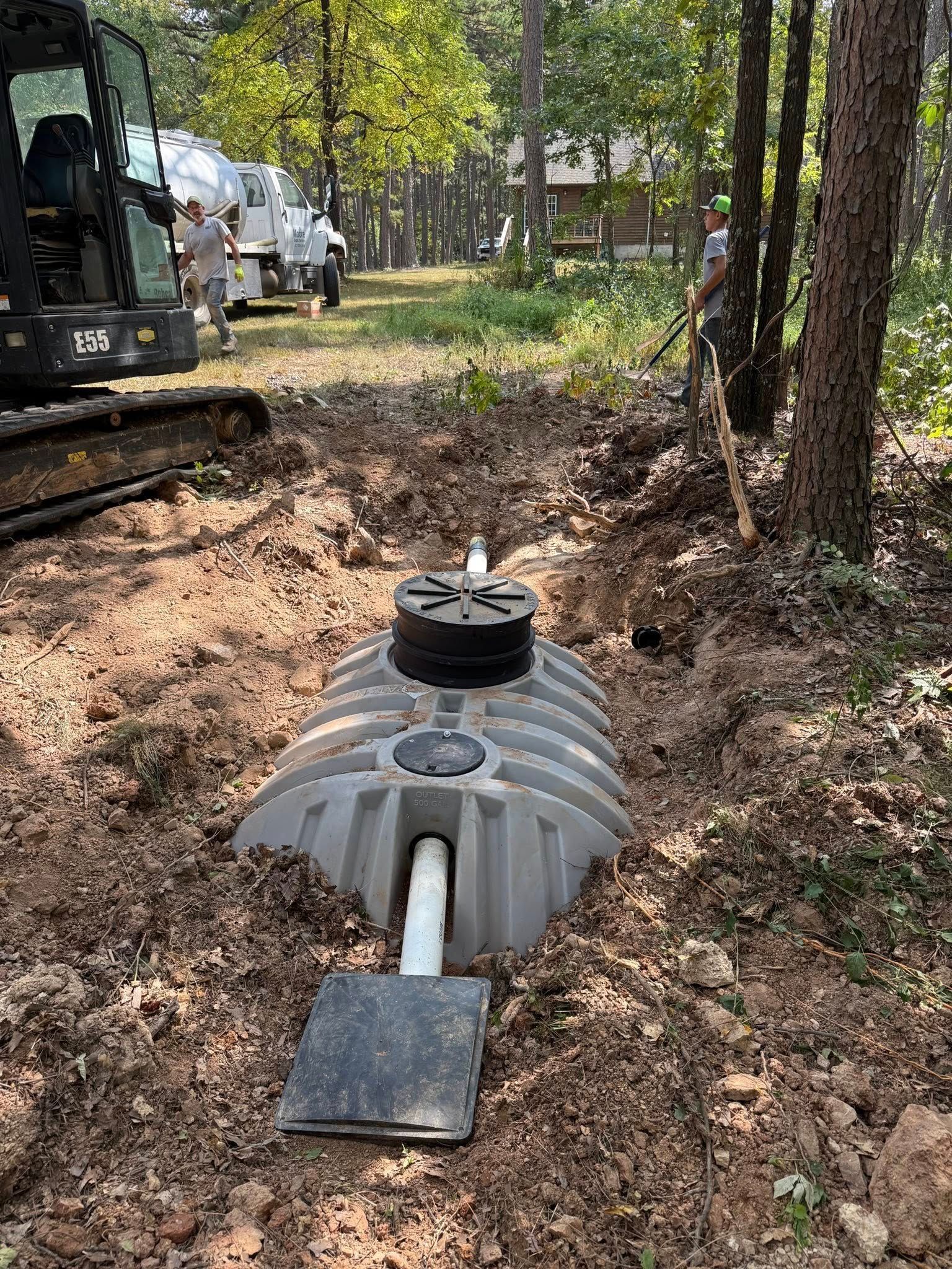Septic tank in West Plains, MO