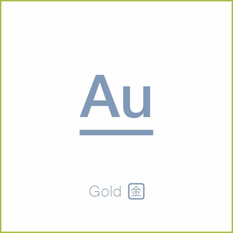 Water quality testing/sensor-precious metal gold