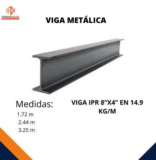 Renta de Viga Metálica