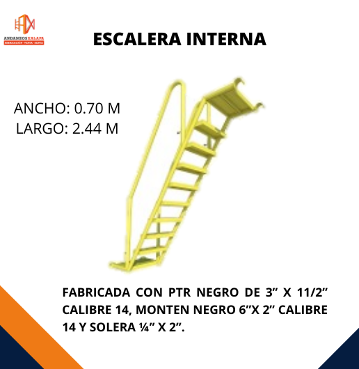 Renta de Escalera Interna
