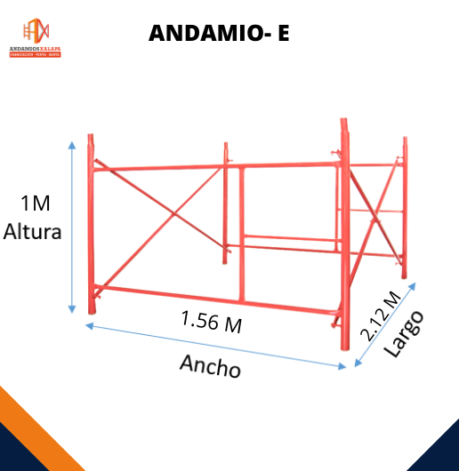 Renta de Andamio Media Altura