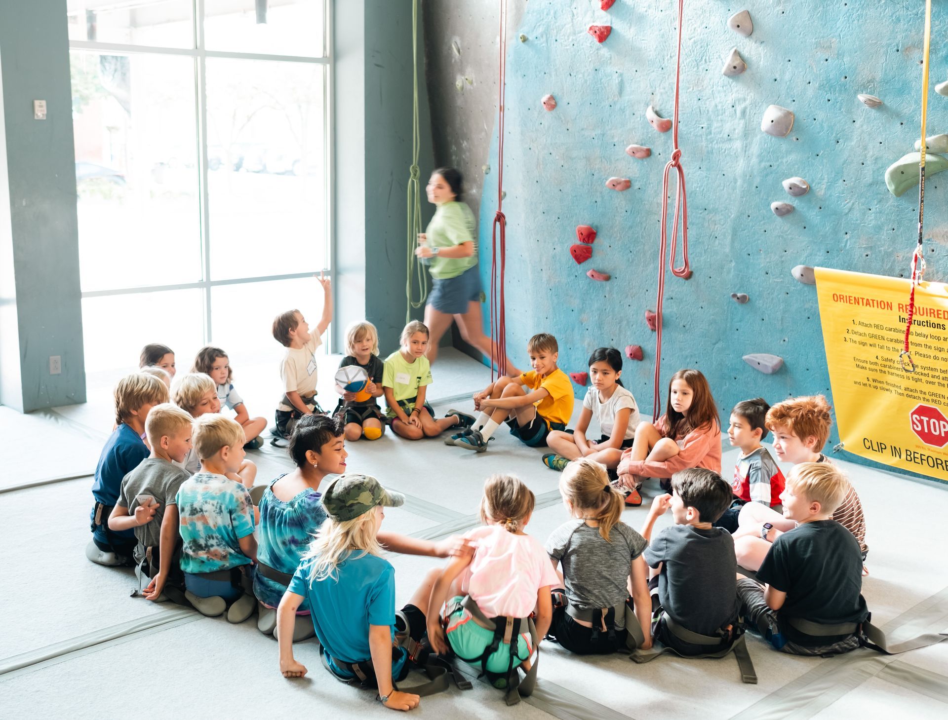 High Point Climbing summer camp