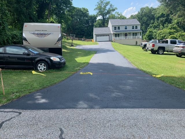Asphalt Paving Using Truck — Baltimore, MD — E Cooper Contracting Asphalt Paving Using Truck — Baltimore, MD — E Cooper Contracting