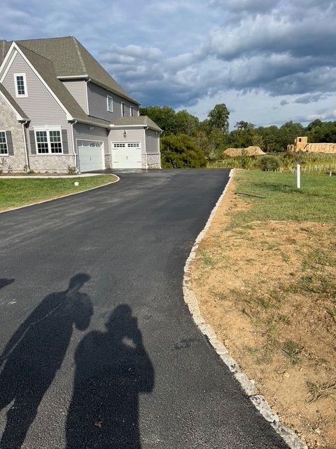Asphalt Paving Using Truck — Baltimore, MD — E Cooper Contracting Asphalt Paving Using Truck — Baltimore, MD — E Cooper Contracting