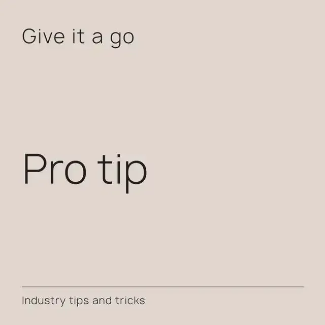 Pro tip graphic - Inkskyn East Fremantle, Perth