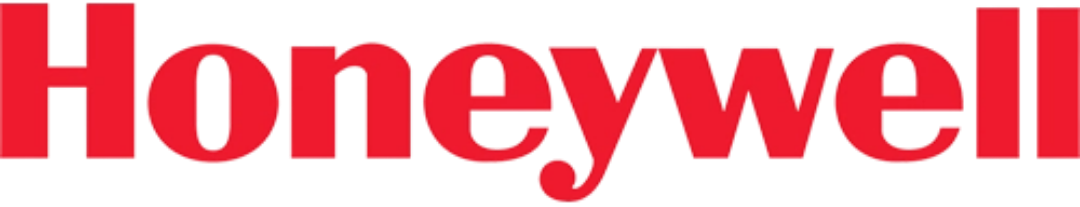 Red Honeywell wordmark logo on a white background