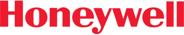 Red Honeywell wordmark logo on a white background