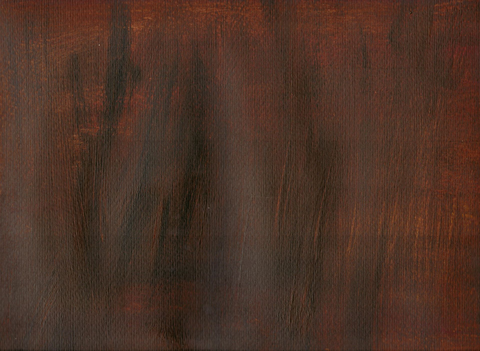 Dark brown wood grain texture.