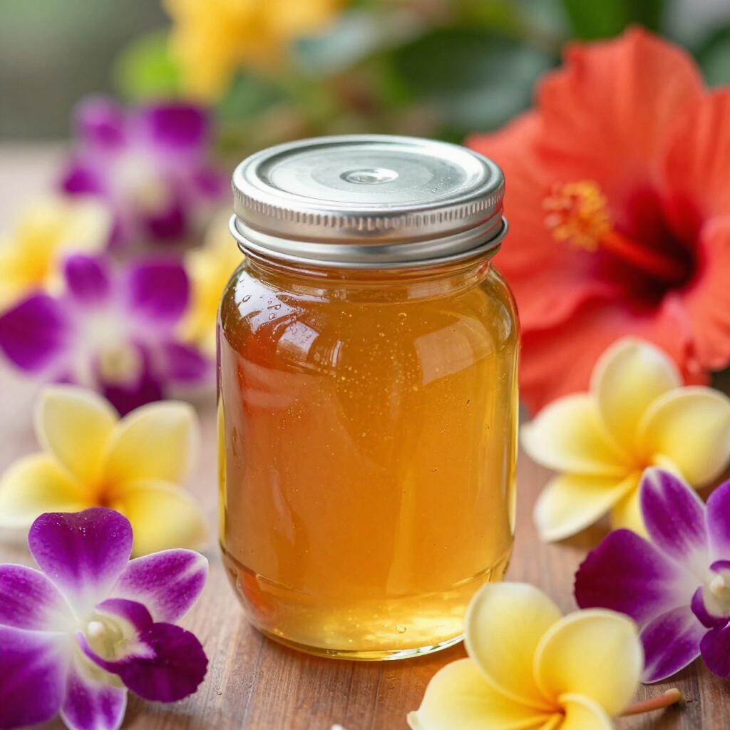 Wildflower Polyfloral Honey mid amber