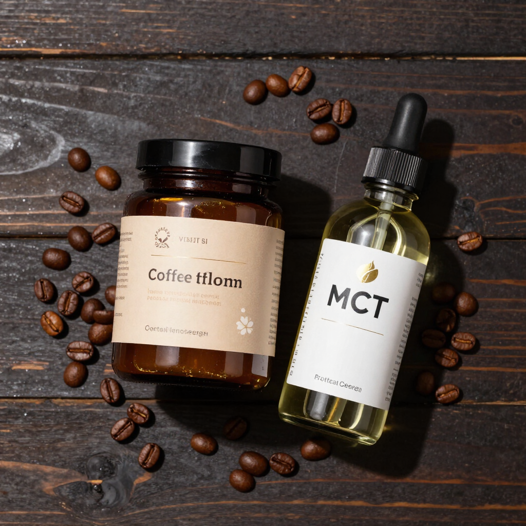 Coffee Blossom Honey and MCT Oil keto formulation