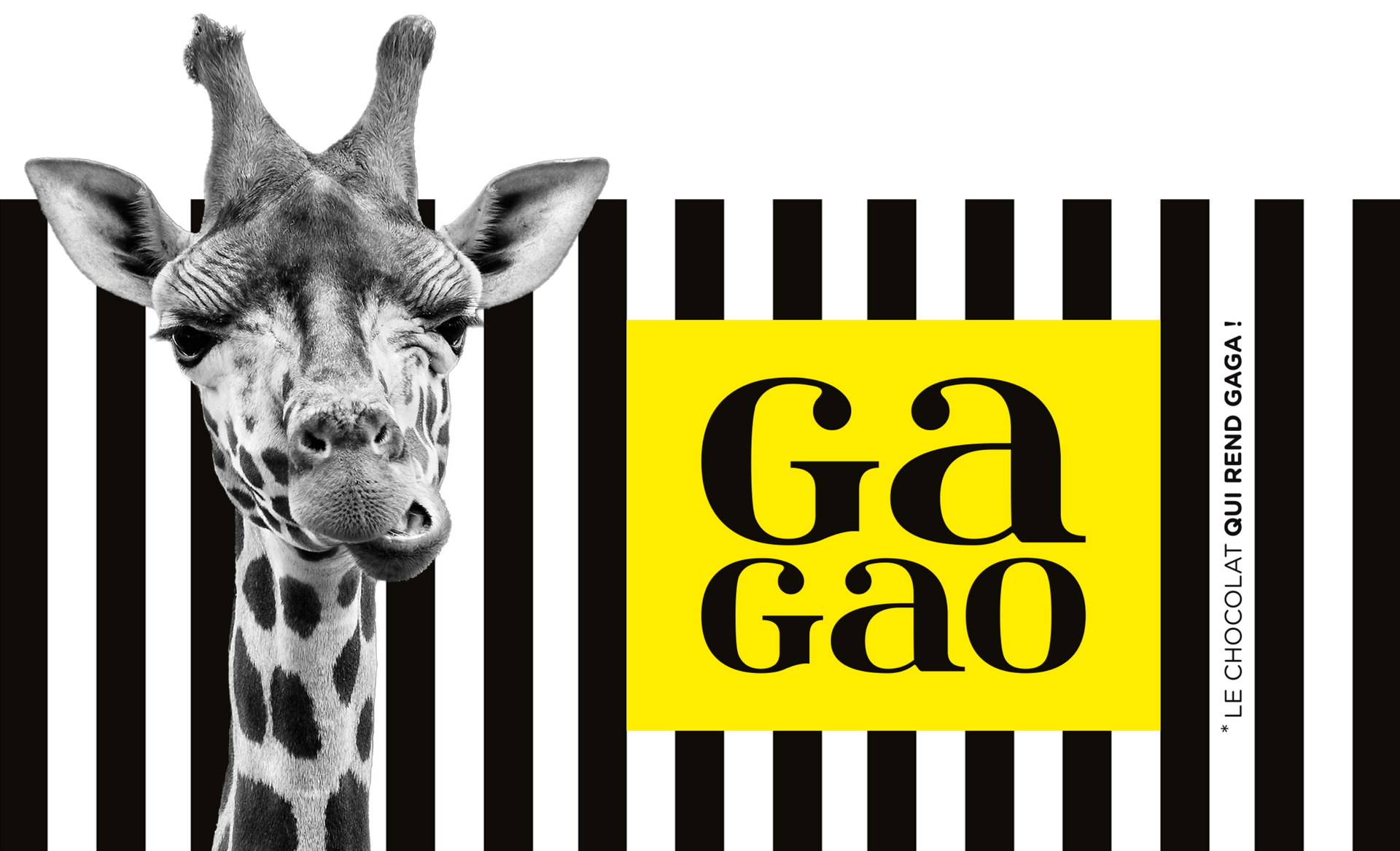 Visuel clé Gagao avec girafe