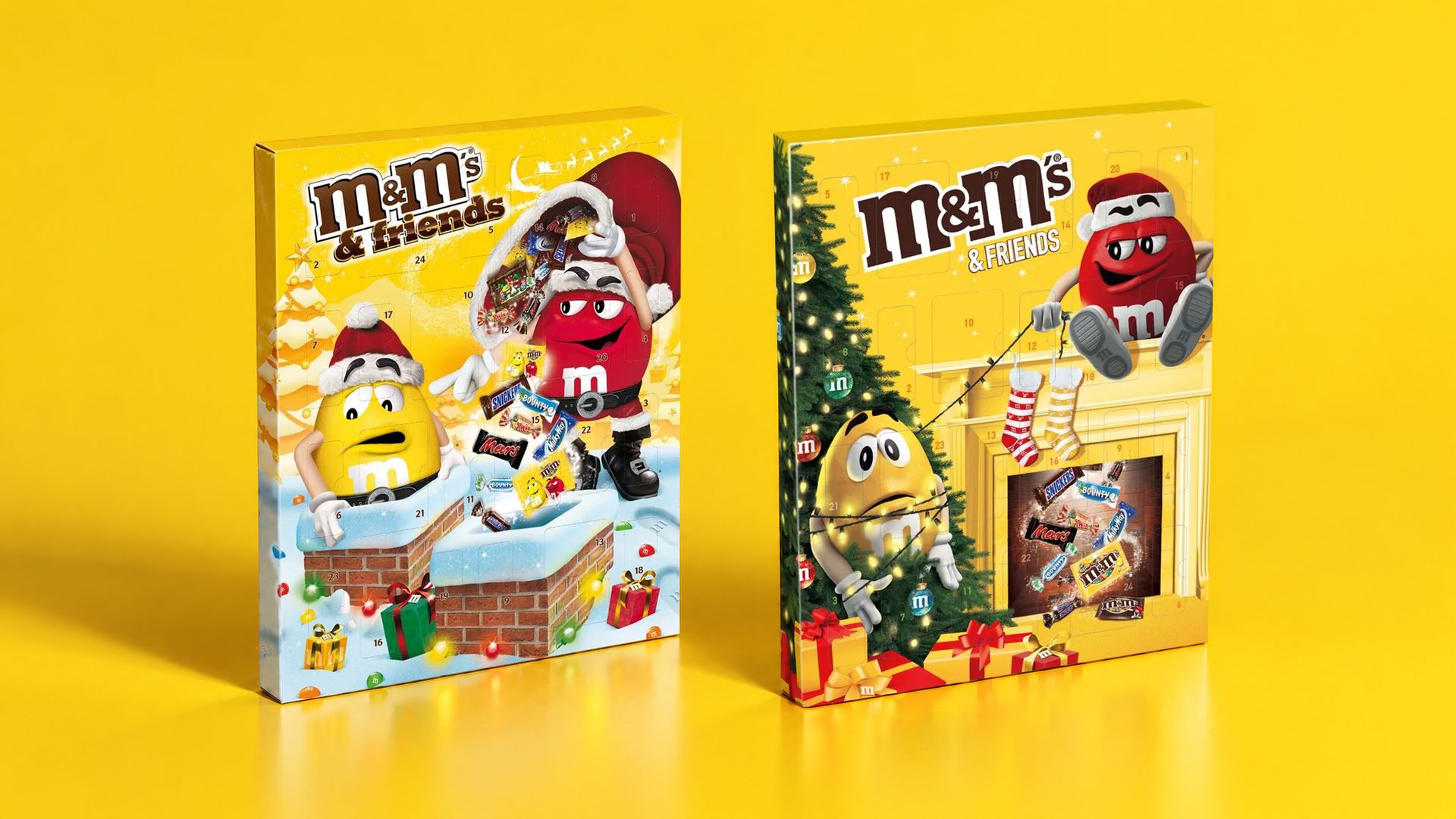 Calendriers M&M's and friends