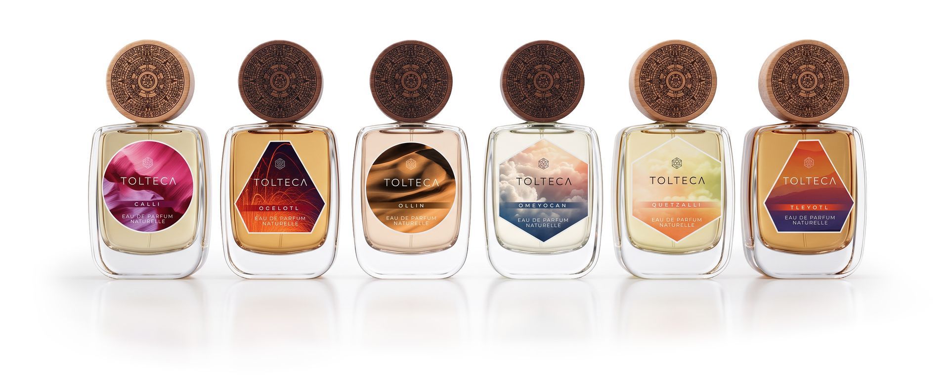 Gamme de parfums Tolteca