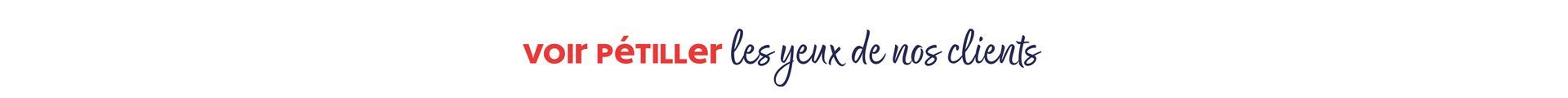 voir pétiller les yeux