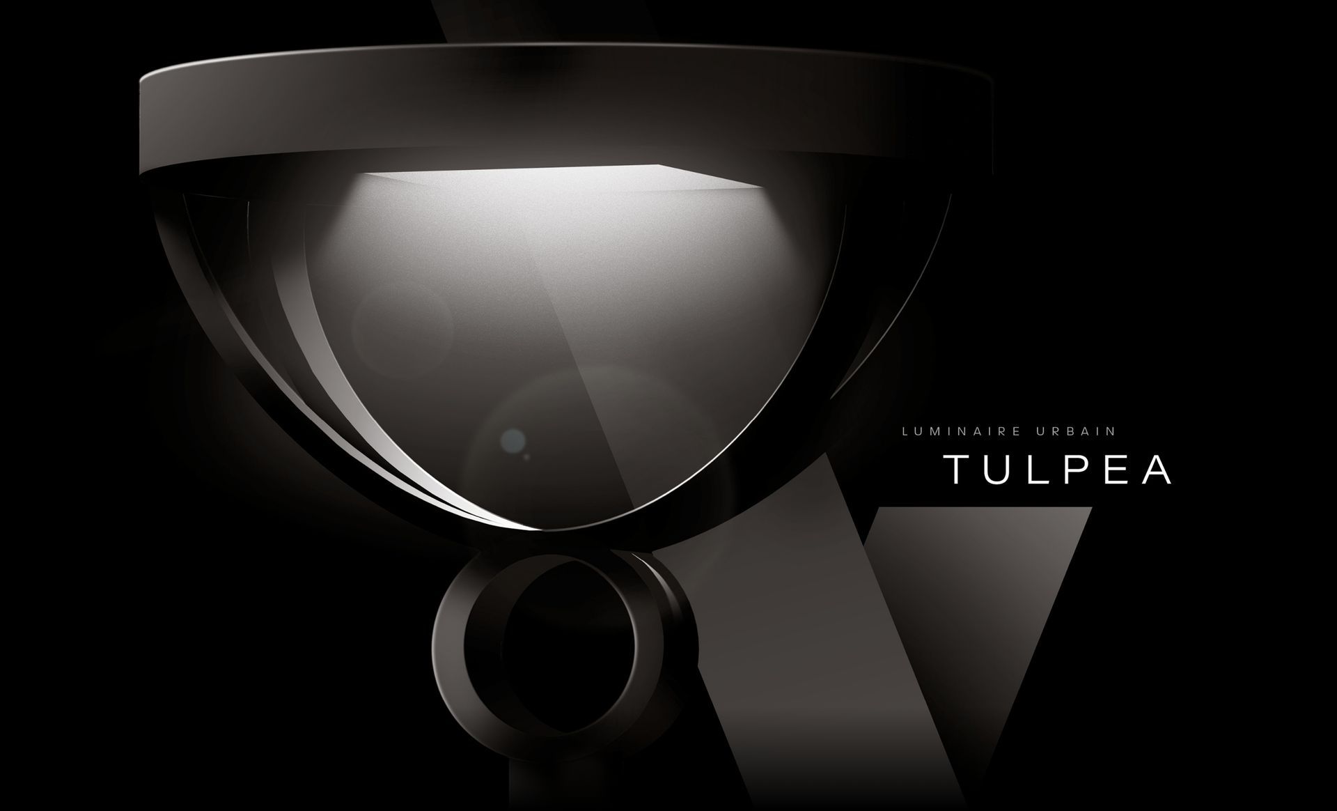 Tulpea luminaire urbain contemporain VHM