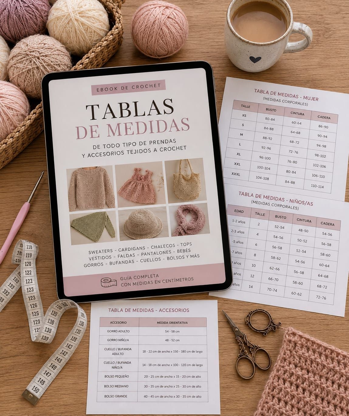Ebook tabla de medidas