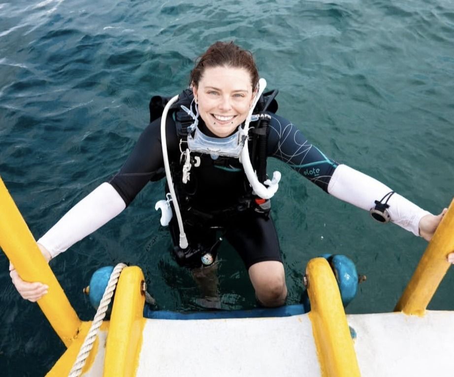 PADI Divemaster Hannah Toups