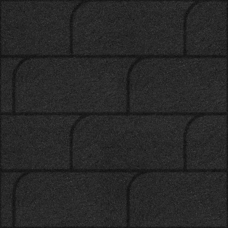 Pure Vilt V10 Zwart 40 x 40 x 0.9