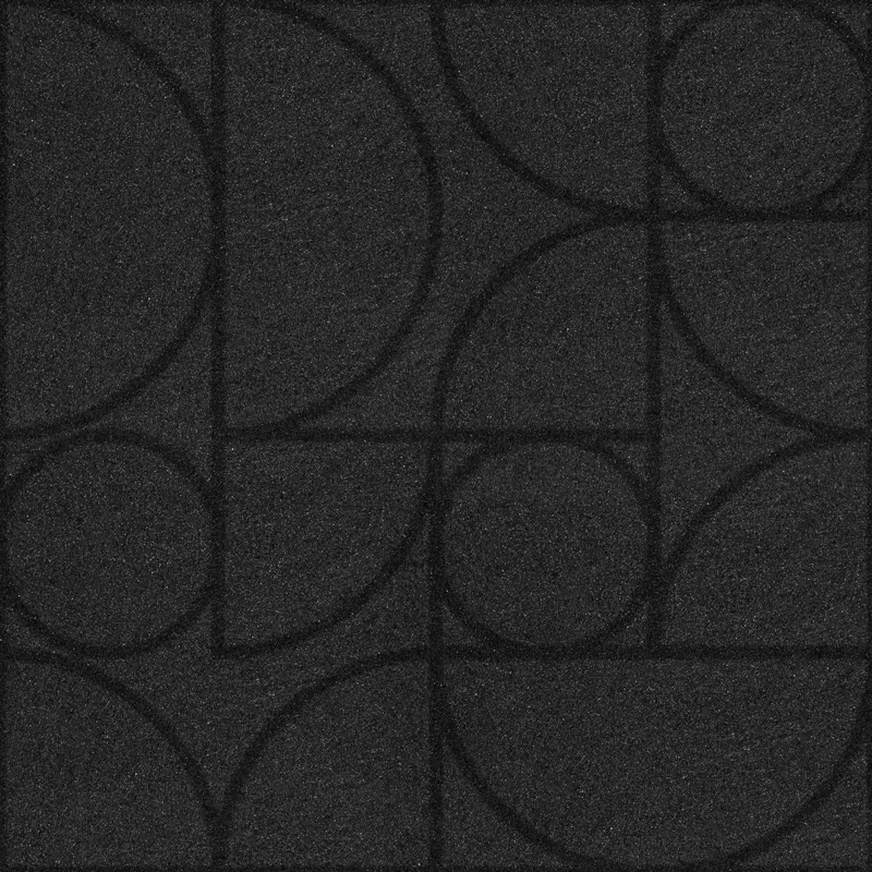 Pure Vilt V16 Zwart 40 x 40 x 0.9