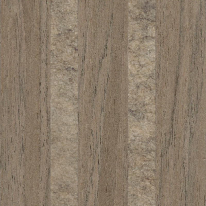 Pure Latten™ Walnoot op taupe vilt