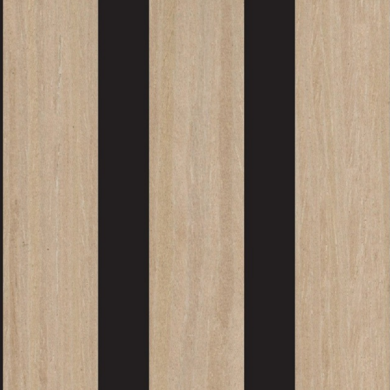 Pure Latten™ Wit Eiken - zwart vilt