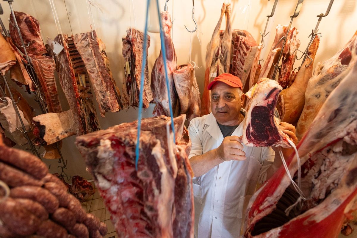 Primo piatto della tradizione sabina nel ristorante Liberati a Poggio Nativo