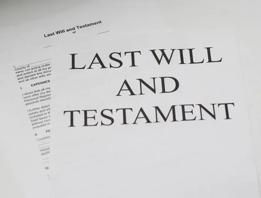 A Document of Last Will and Testament — Budd & Piper Solicitors & Conveyancers in Tweed Heads, NSW