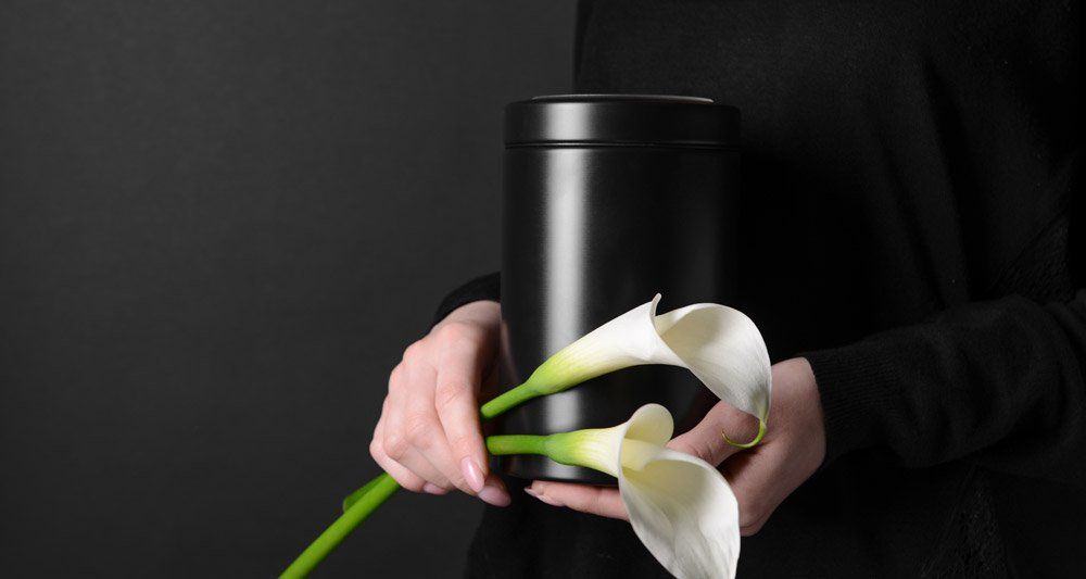 What happens to ashes after a cremation?