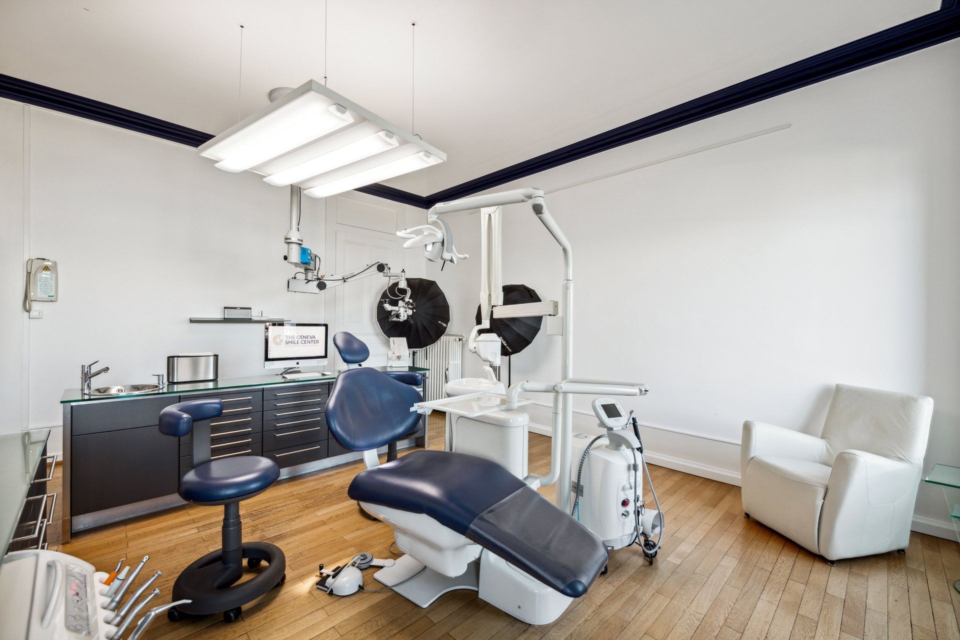 Salle de traitement Geneva Smile Center