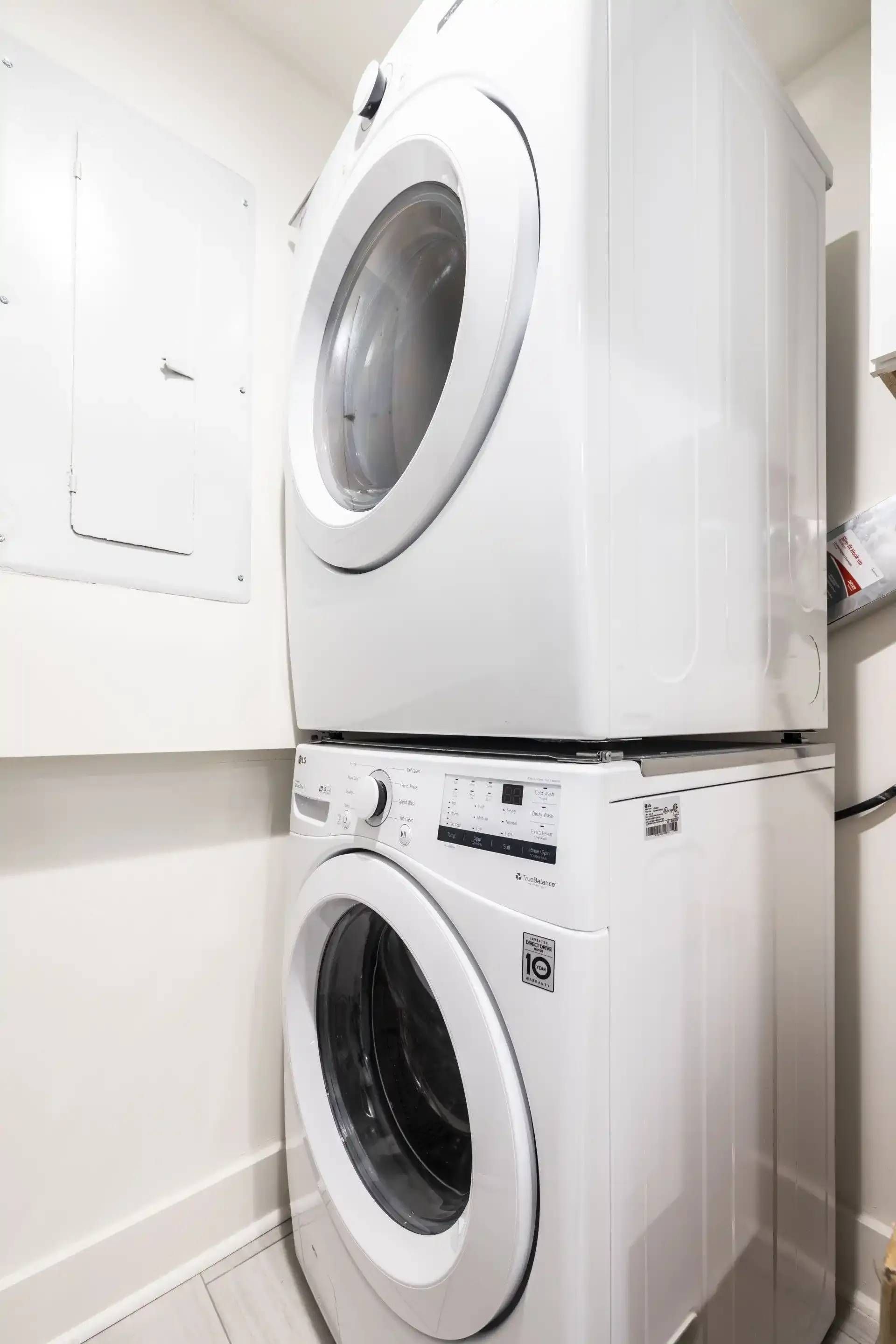 In Unit Washer and Dryer at Ilion Apartments in Marietta, GA.