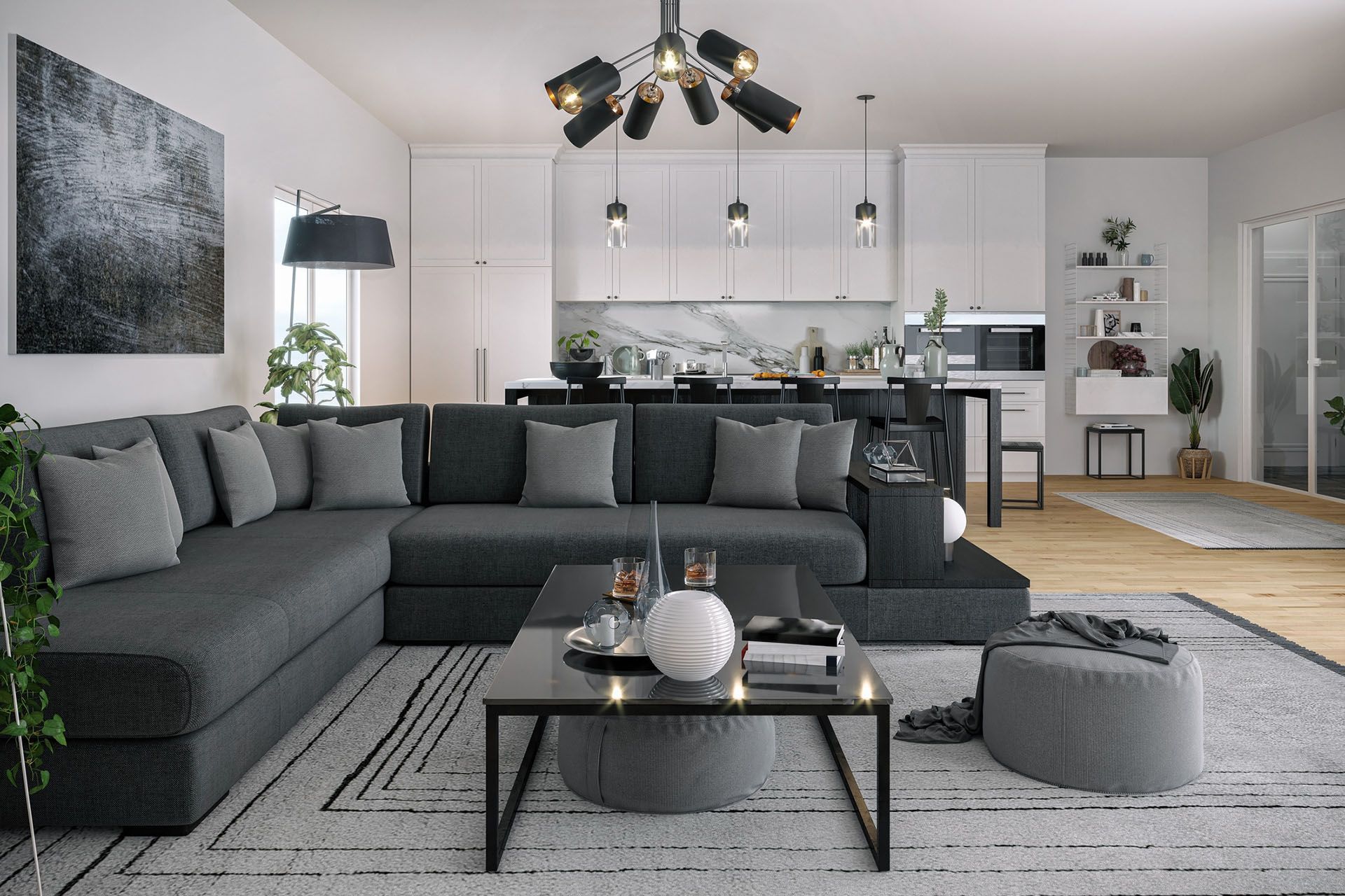 Living Room and Kitchen — Colorado Springs, CO — Clifford's Upholstery Inc