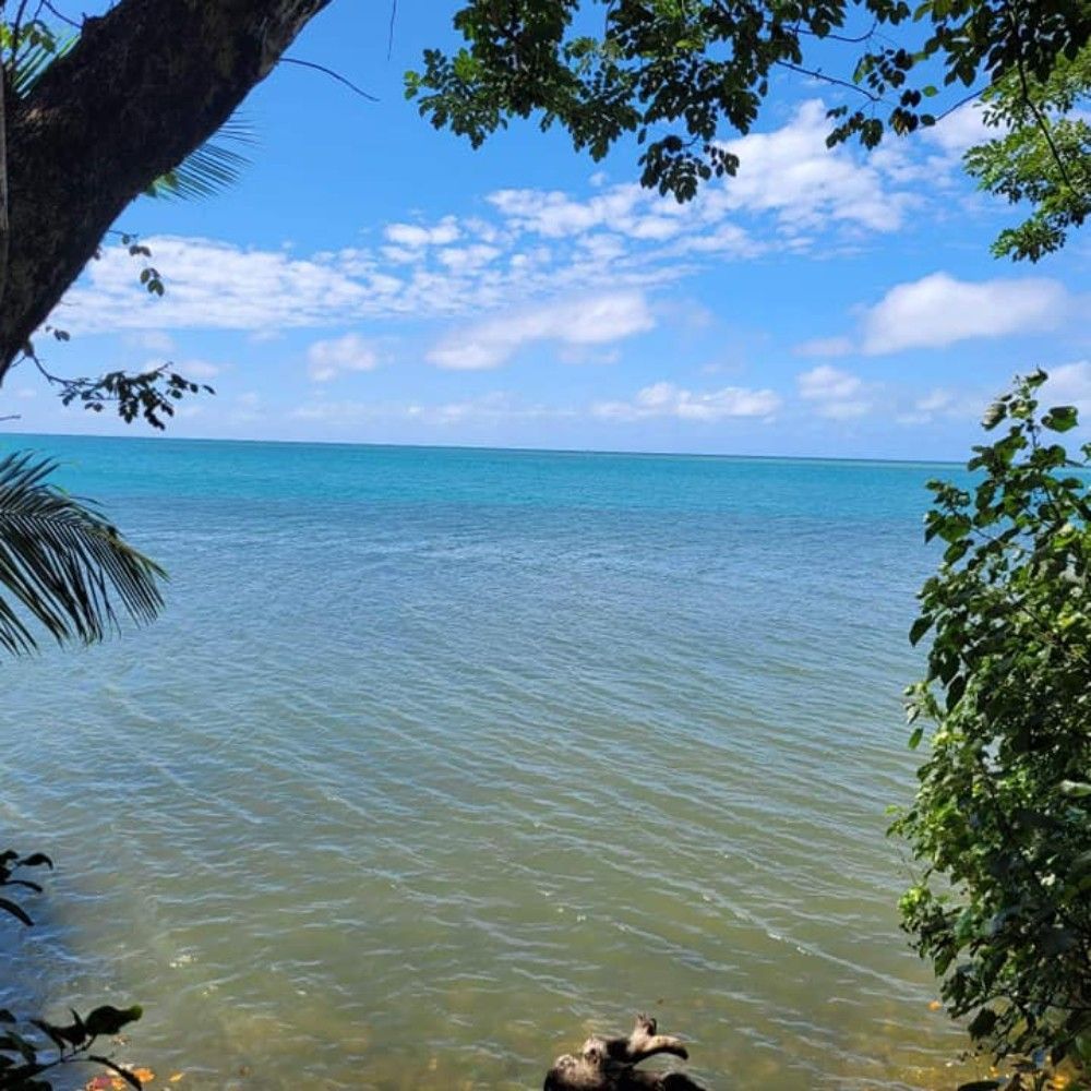plage en face de l'auberge Timay Evasion