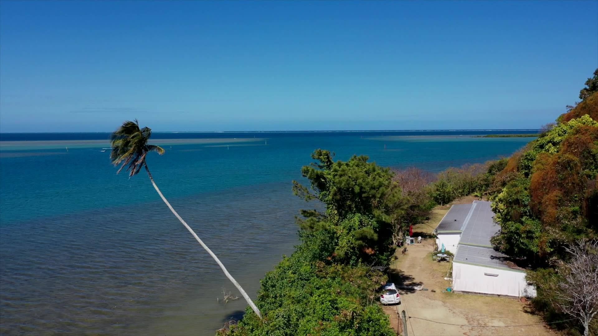 Vue aerienne de L'auberge de TOUHO