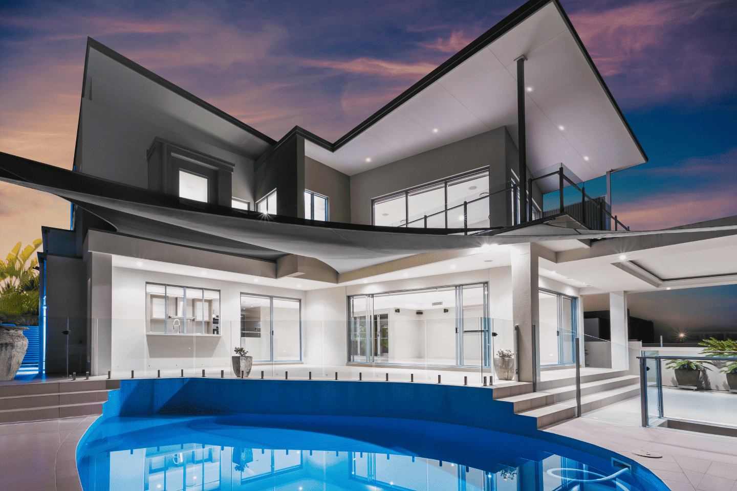 Luxury house painting job
