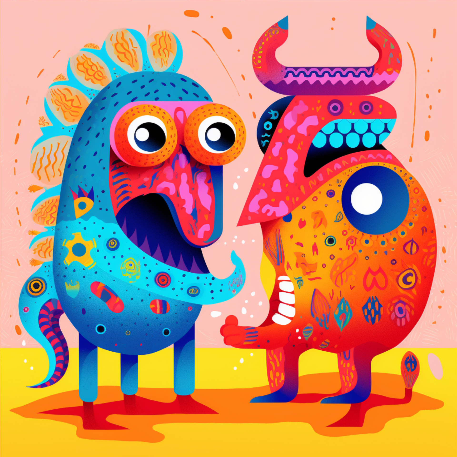 Abstract Creatures