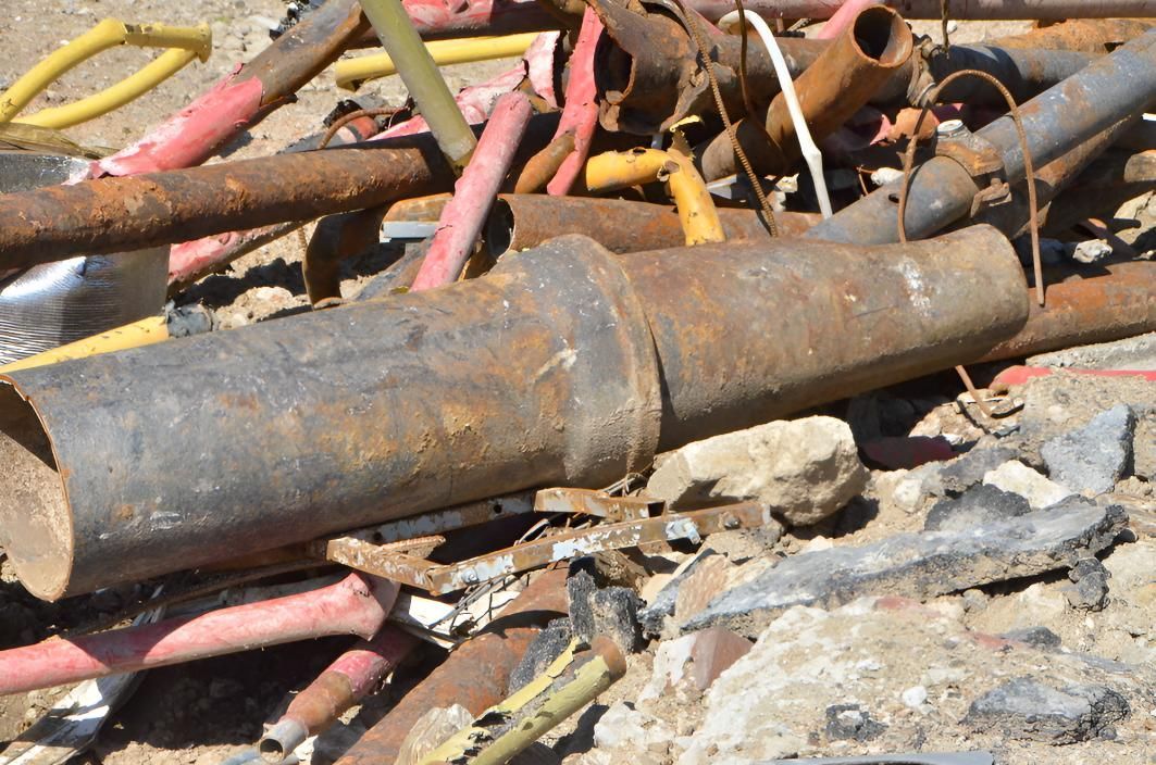 Ferrous Metal on Ground — Maryborough Recycling in Mount Perry, QLD