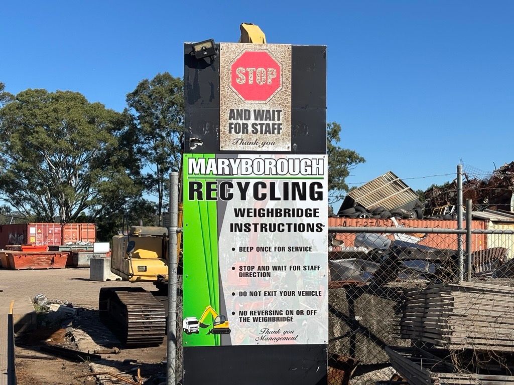 Weighbridge Station — Maryborough Recycling in Torbanlea, QLD