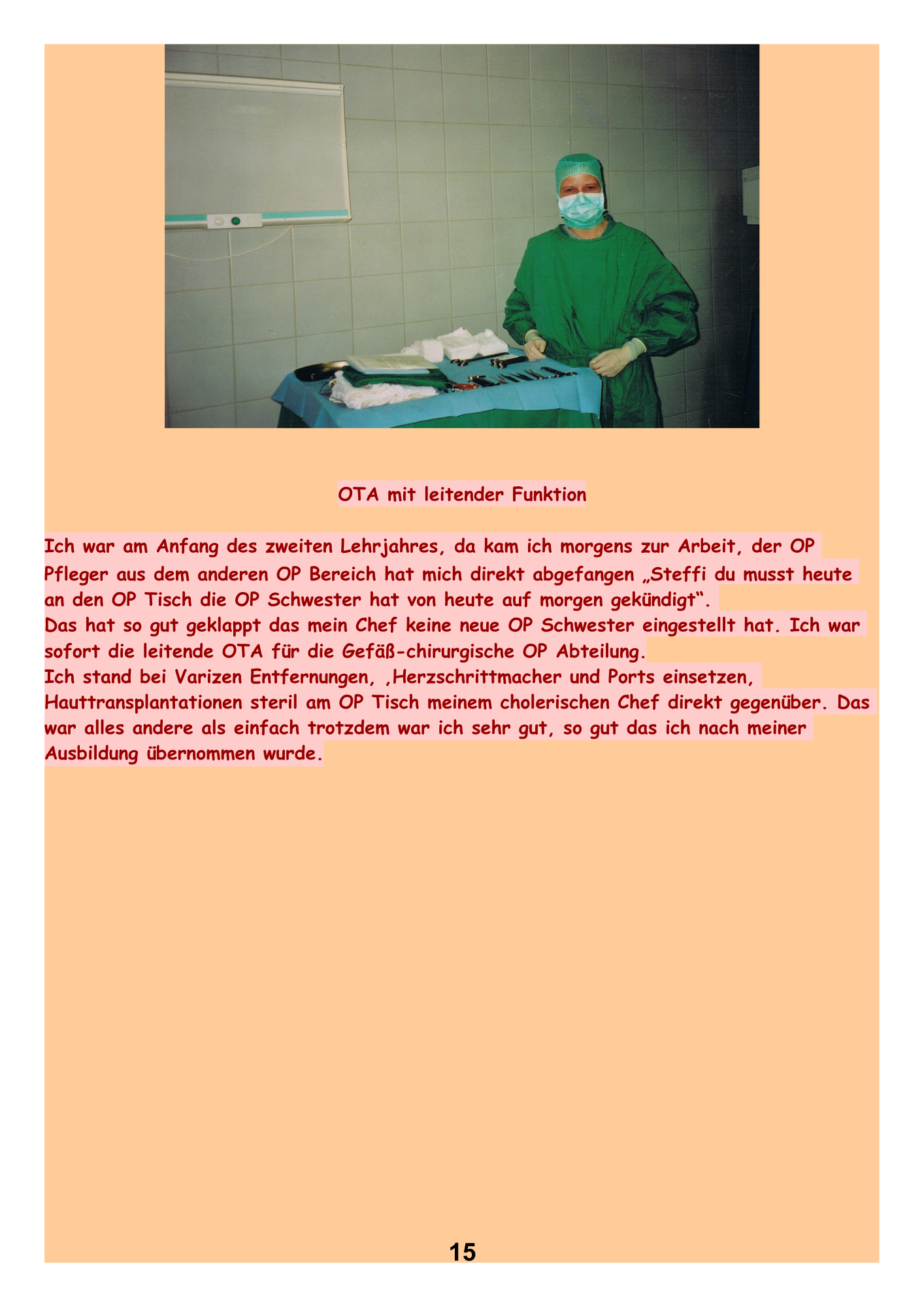 OTA mit leitender Funktion