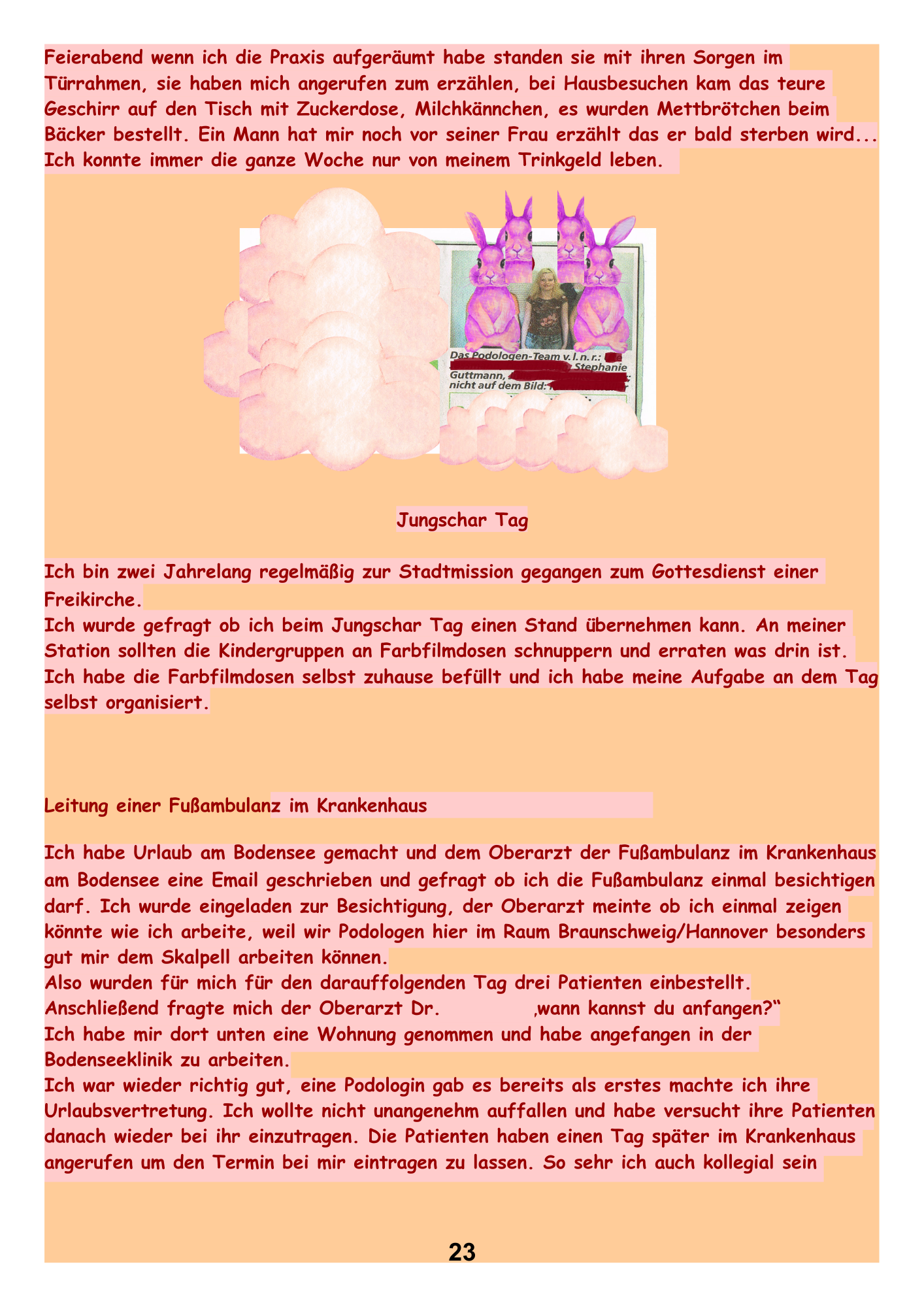 Arbeiten im Krankenhaus