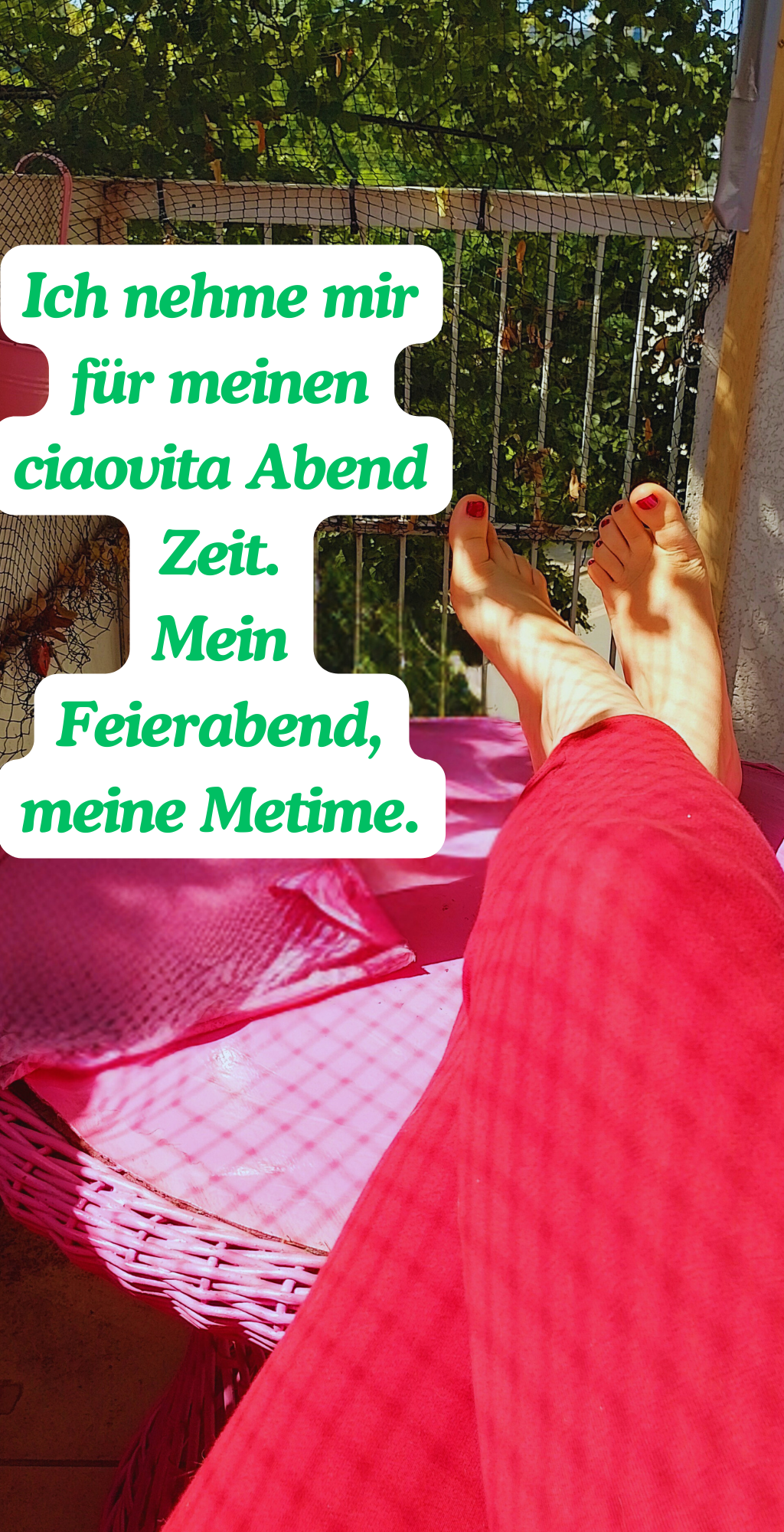 Was war schön heute?
Wofür bin ich dankbar?
Diese Reflexion ist ein sanfter Übergang in die Nacht. 
