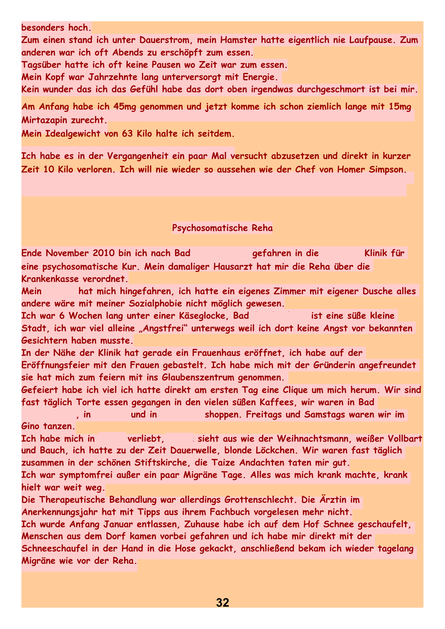 Psychosomatische Reha