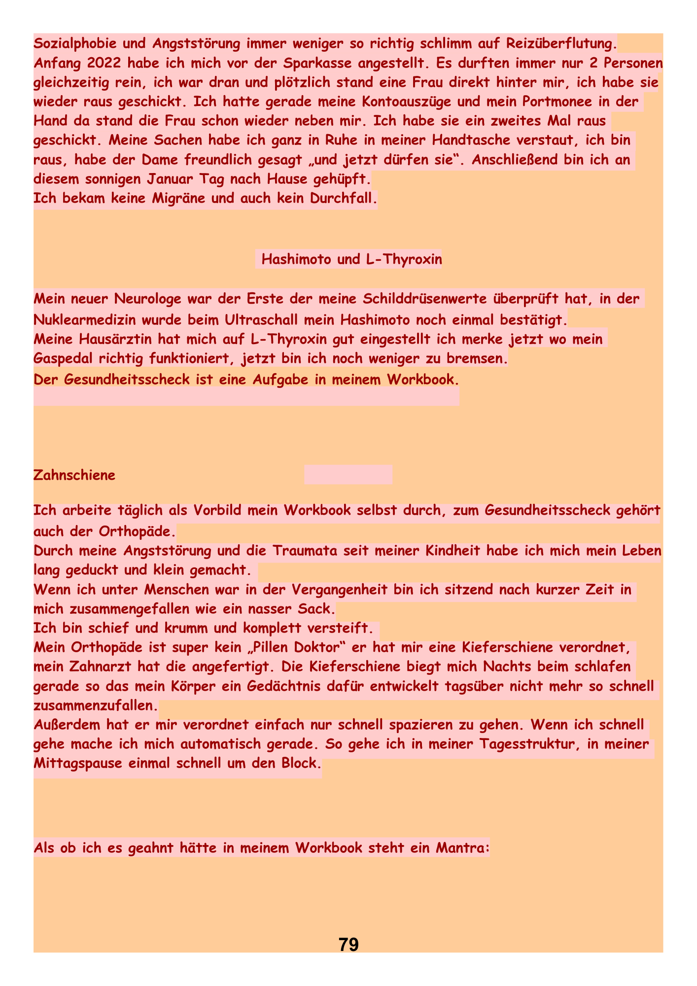 Hashimoto und L-Thyroxin.