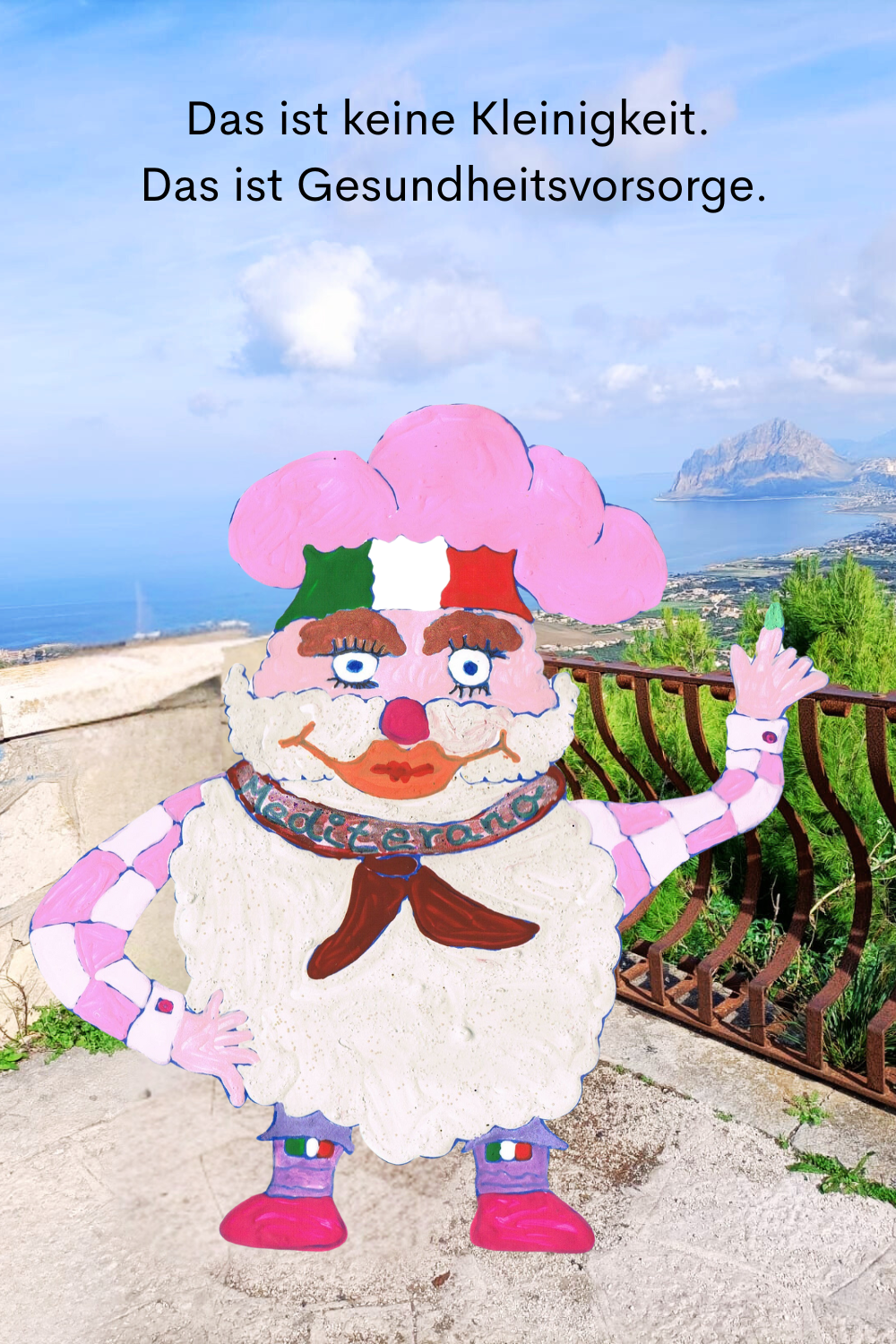 Das ist keine Kleinigkeit.
 Das ist Gesundheitsvorsorge.
Dein ciaovita Mediterano.