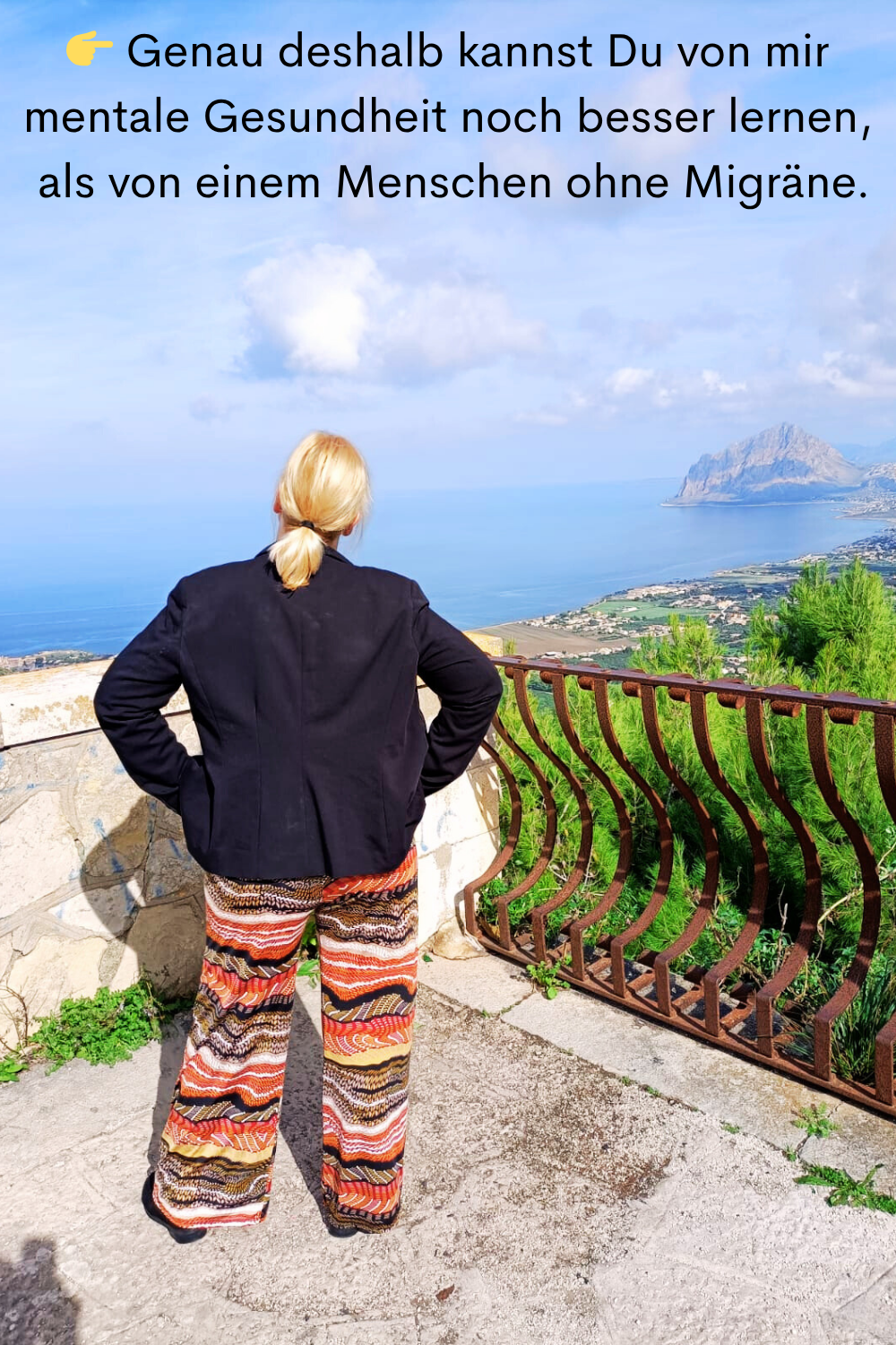  Genau deshalb kannst Du es von mir mentale Gesundheit noch besser lernen,
 als von einem Menschen ohne Migräne.
Deine ciaovita Steffi.