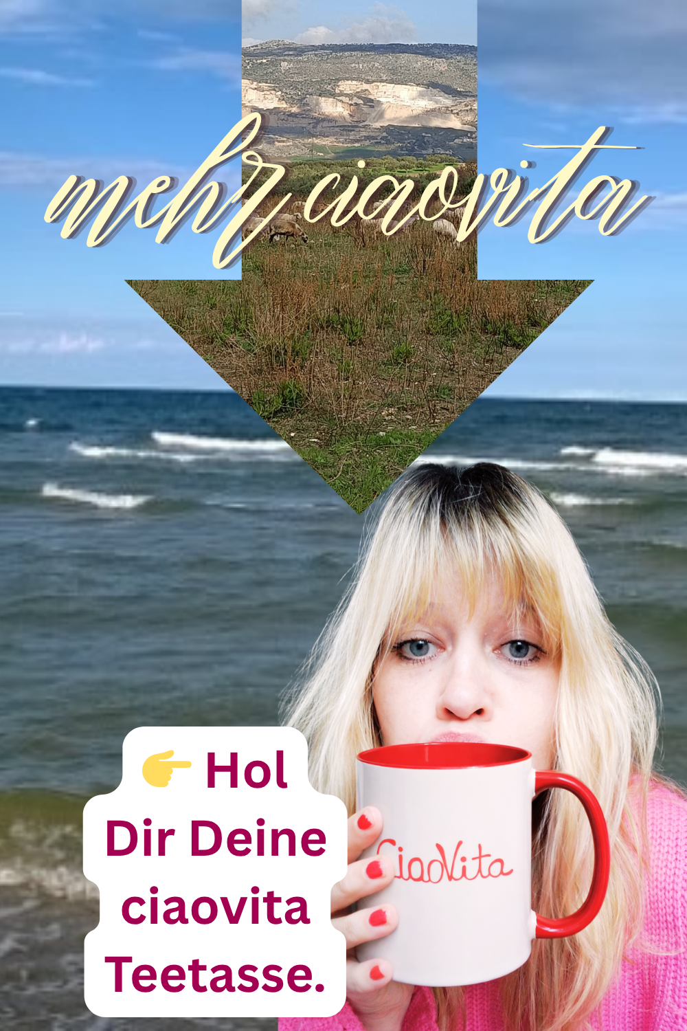 mehr ciaovita
 Hol Dir Deine ciaovita Teetasse.