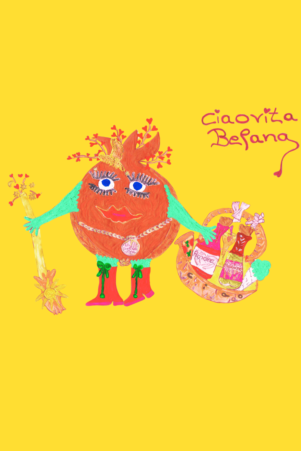 Deine ciaovita Befana.