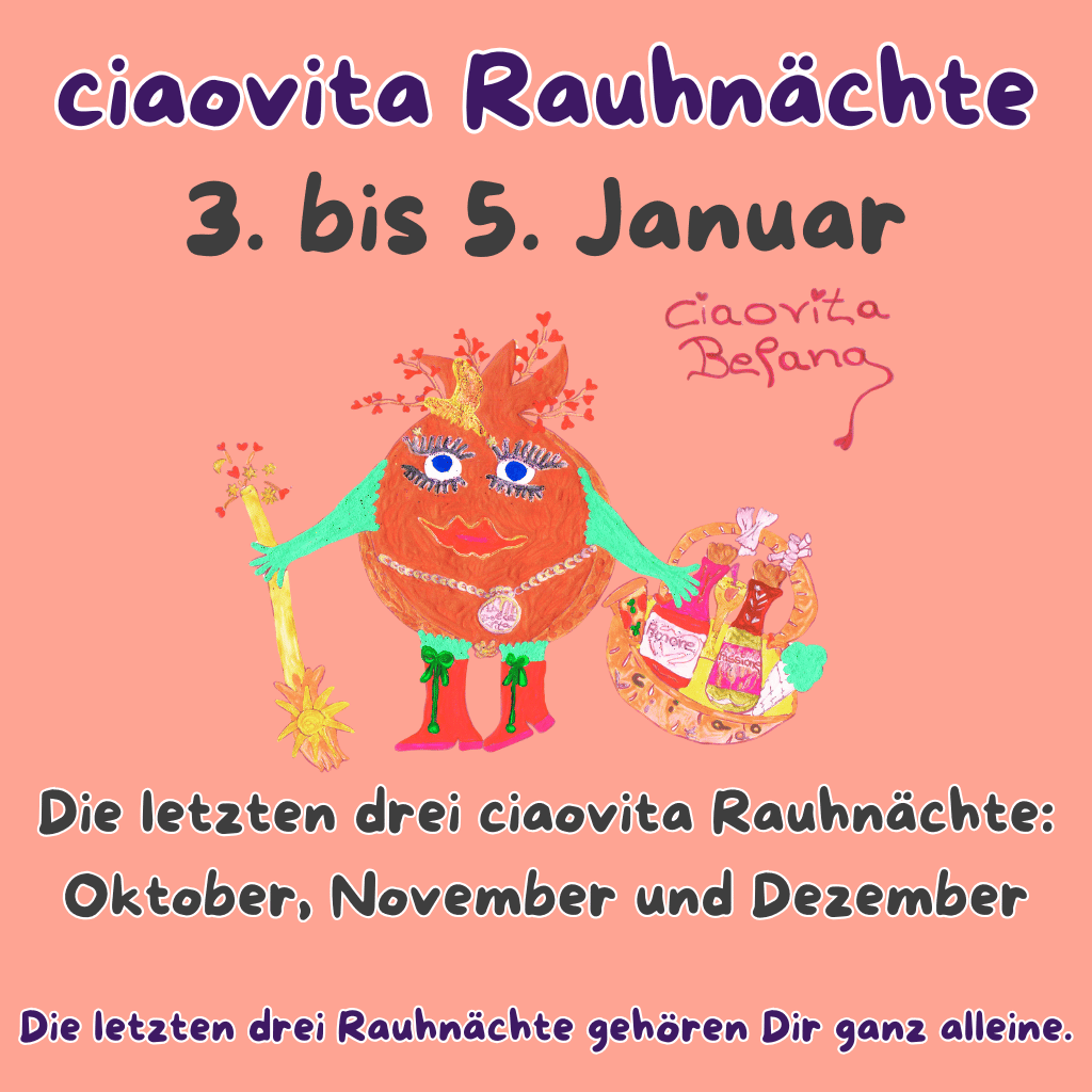 Die letzten 3 Rauhnächte: Oktober, November & Dezember.