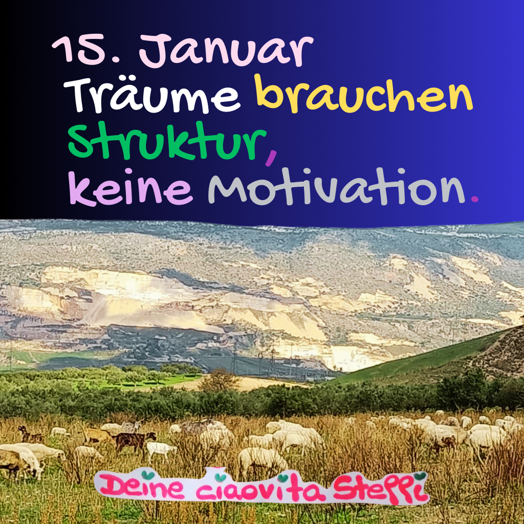 Motivation ist ein Gefühl – Struktur ist ein System